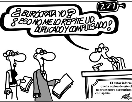Papanatismo burrocrático medioambiental...